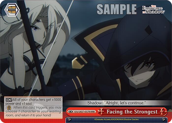 Facing the Strongest (RRR)