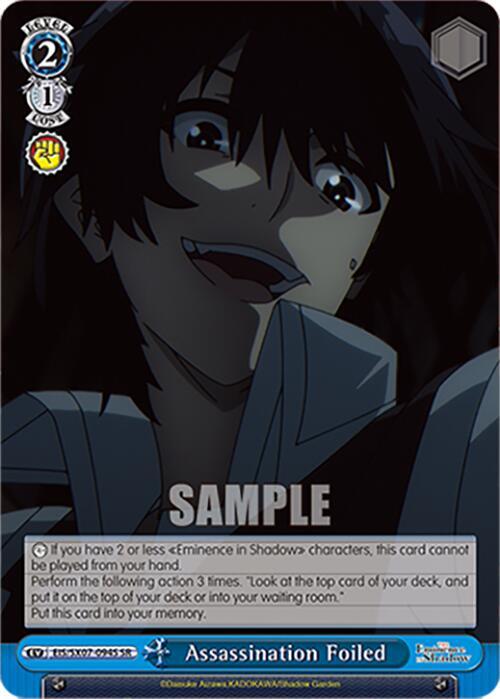 Assassination Foiled (SR)