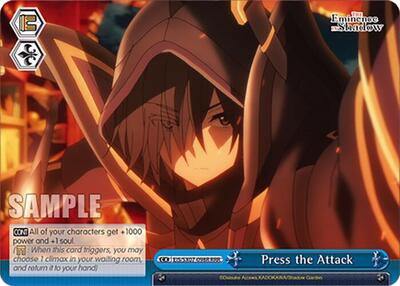 Press the Attack (RRR) card