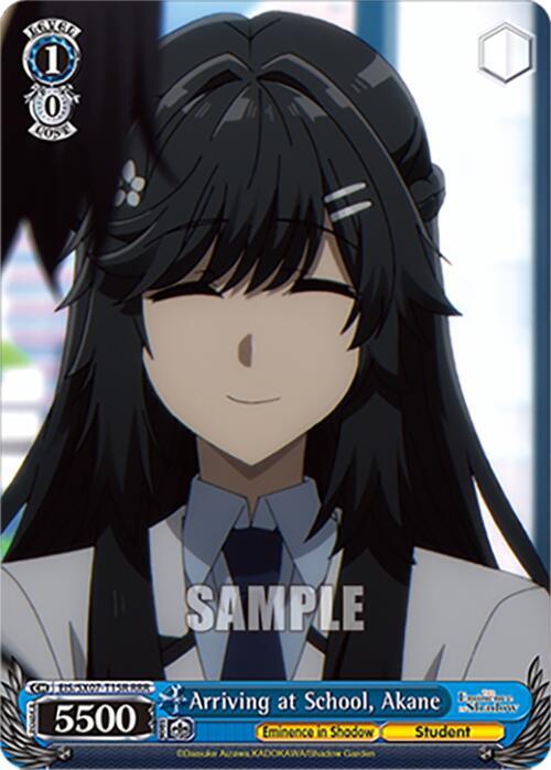 Arriving at School, Akane (RRR)