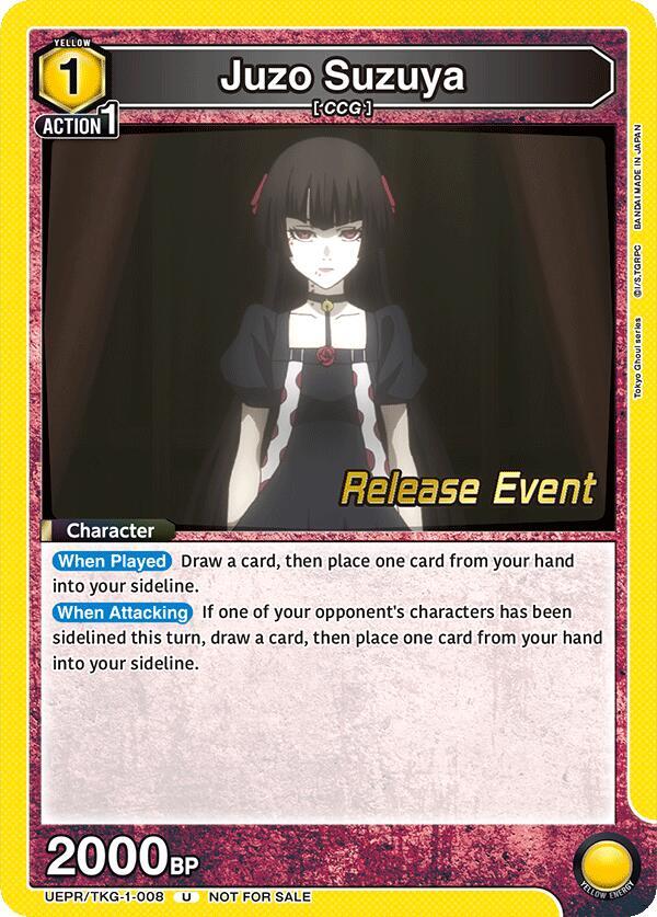 Juzo Suzuya (008) - UE18BT: Tokyo Ghoul Release Event Cards