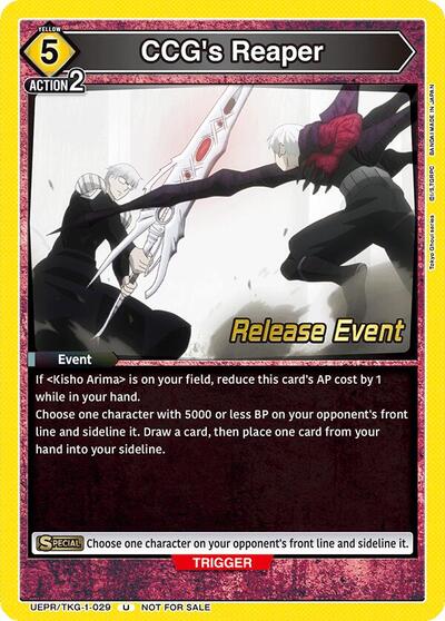 CCG's Reaper card