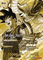 Son Goku // Son Goku, Story of a forming Wish (Championship Golden