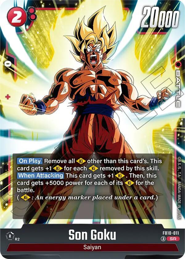 Son Goku - FB10-011 - Cross Force - Dragon Ball Super: Fusion