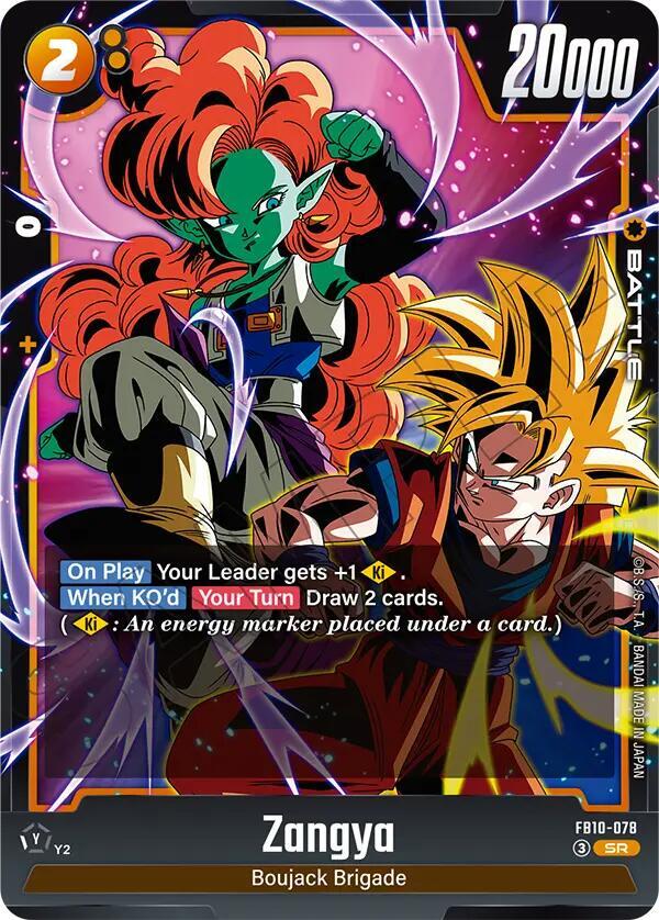 Zangya - FB10-078 - Cross Force - Dragon Ball Super: Fusion World