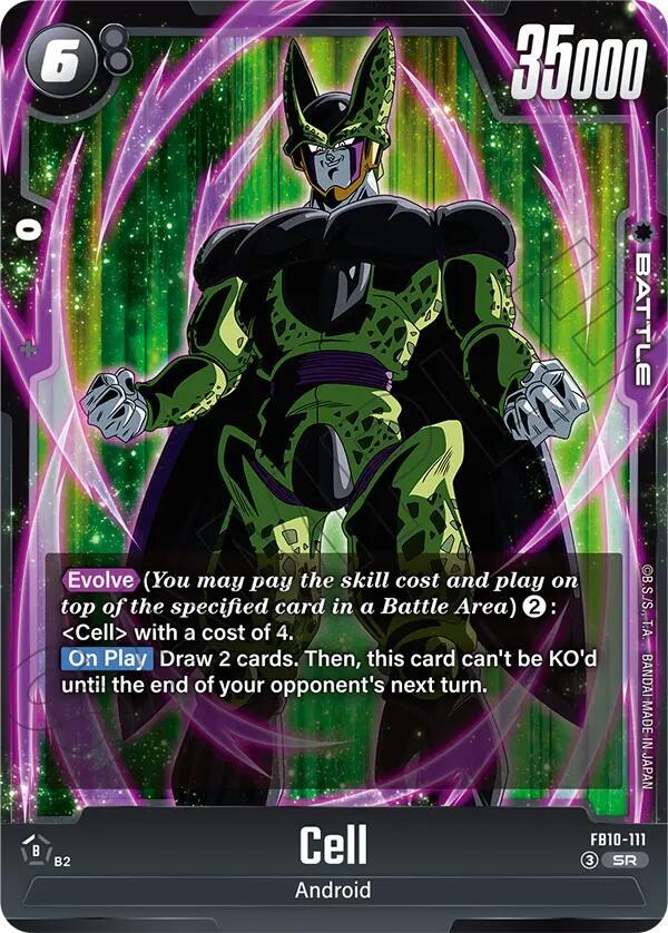 Cell - FB10-111 - Cross Force - Dragon Ball Super: Fusion World