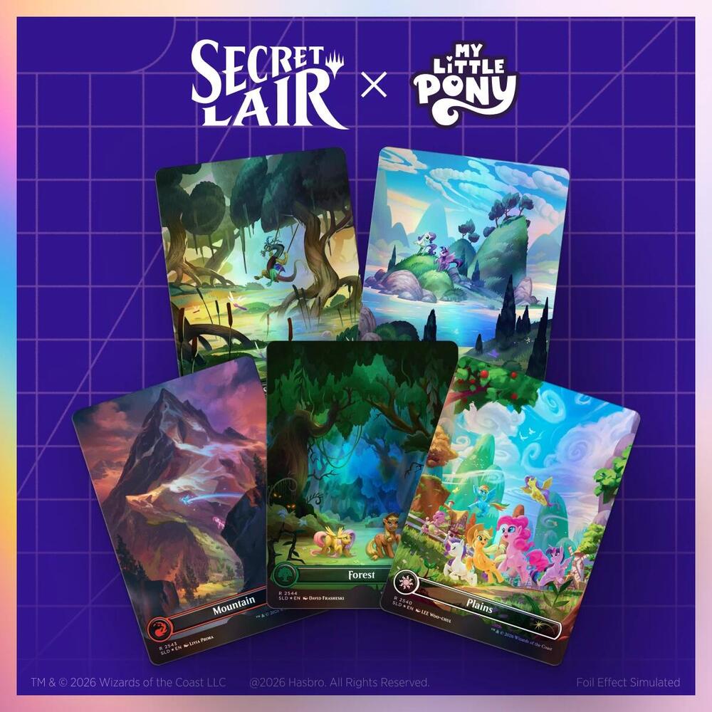 Secret Lair Drop: Secret Lair x My Little Pony: The Lands of