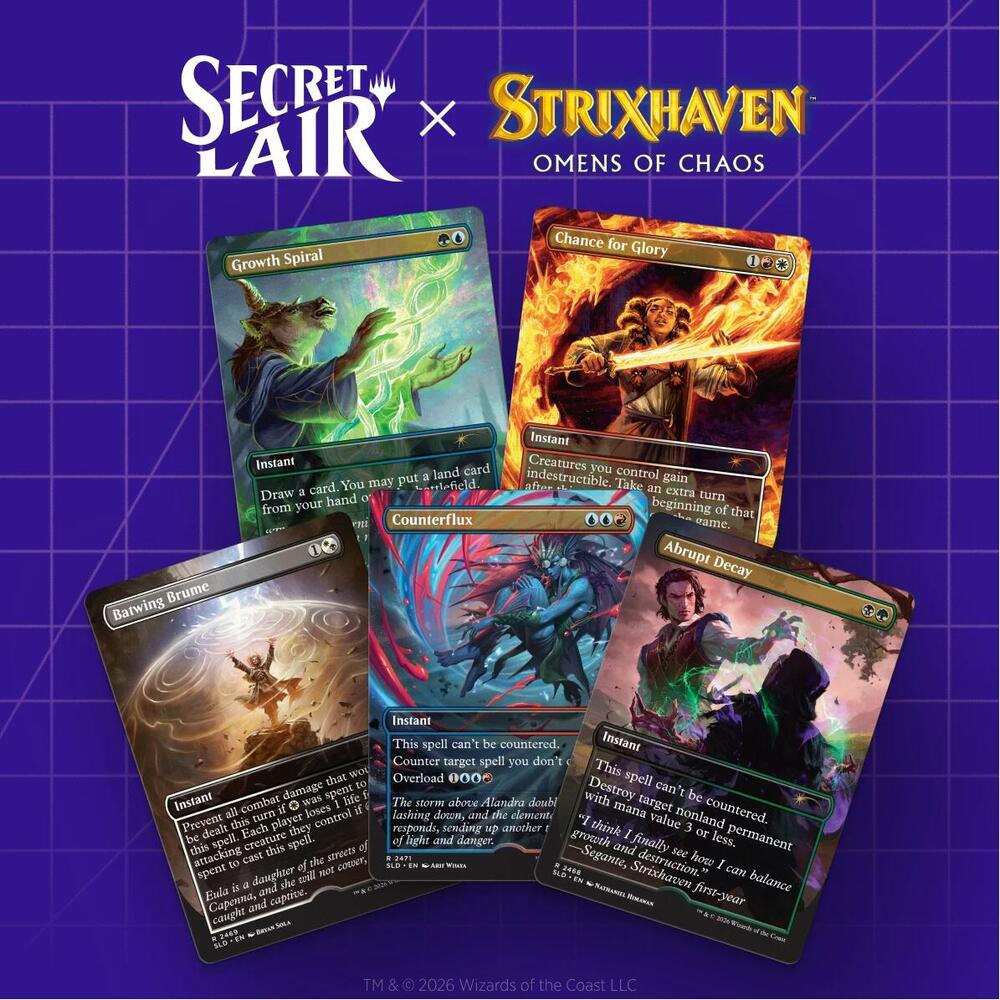 Secret Lair Drop: Omens of Chaos - Non-Foil Edition - Secret Lair