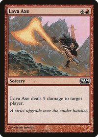 Lava Axe (Magic 2014 (M14))