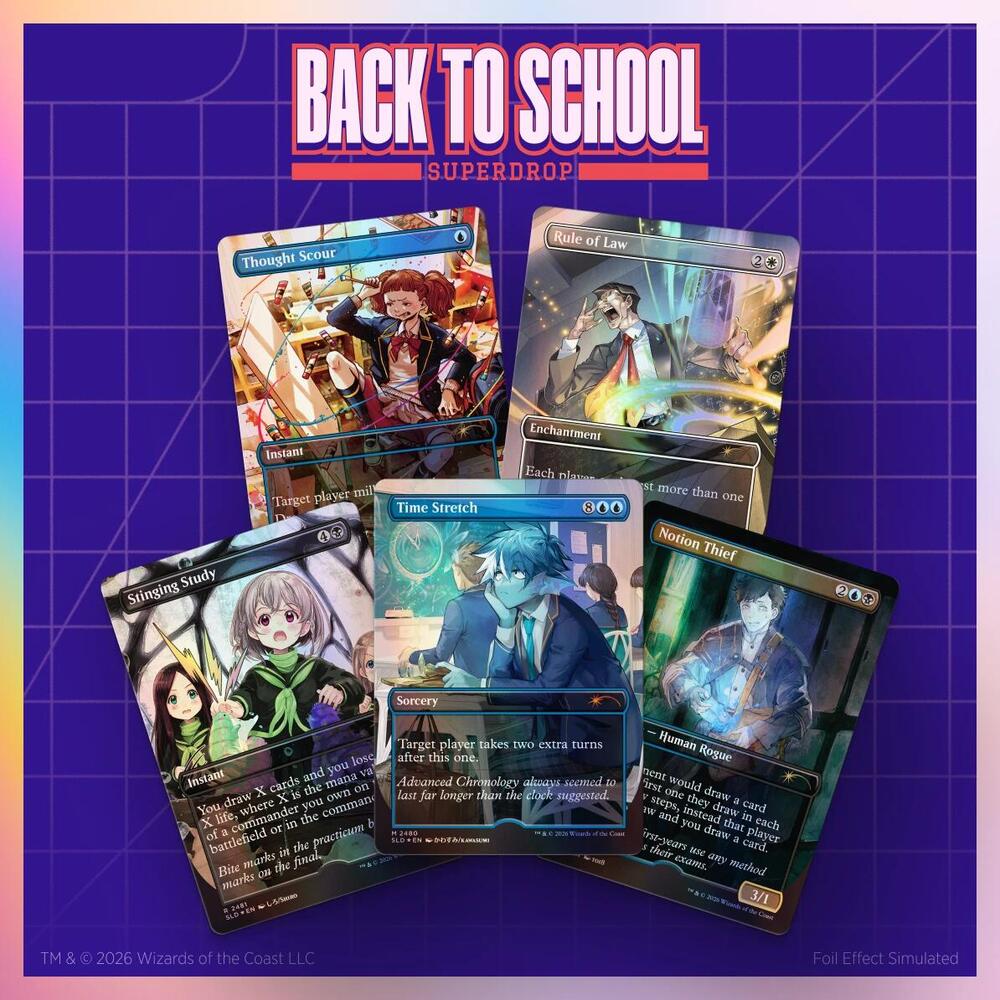 Secret Lair Drop: Maho Gakuin Seishun Hakusho - Traditional Foil
