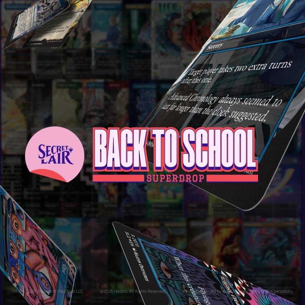 Secret Lair Back to School Superdrop: Ready For Rollcall Non-Foil