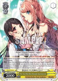 The Two Who Were Rescued, Kaori & Lexia