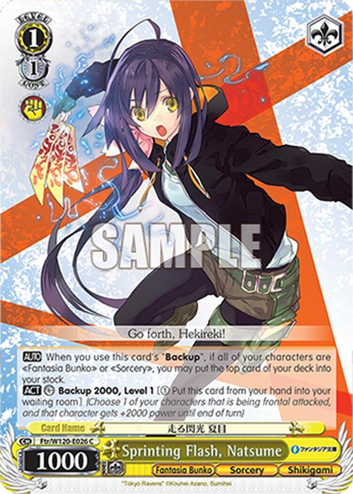 Sprinting Flash, Natsume