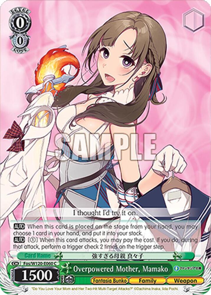 Overpowered Mother, Mamako