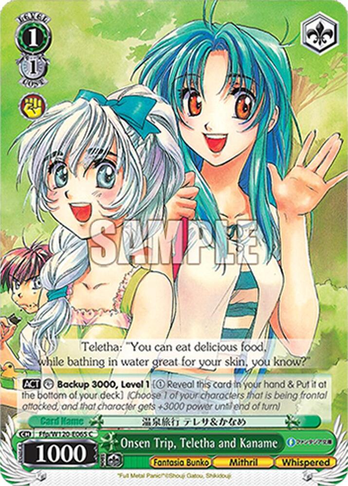Onsen Trip, Teletha and Kaname