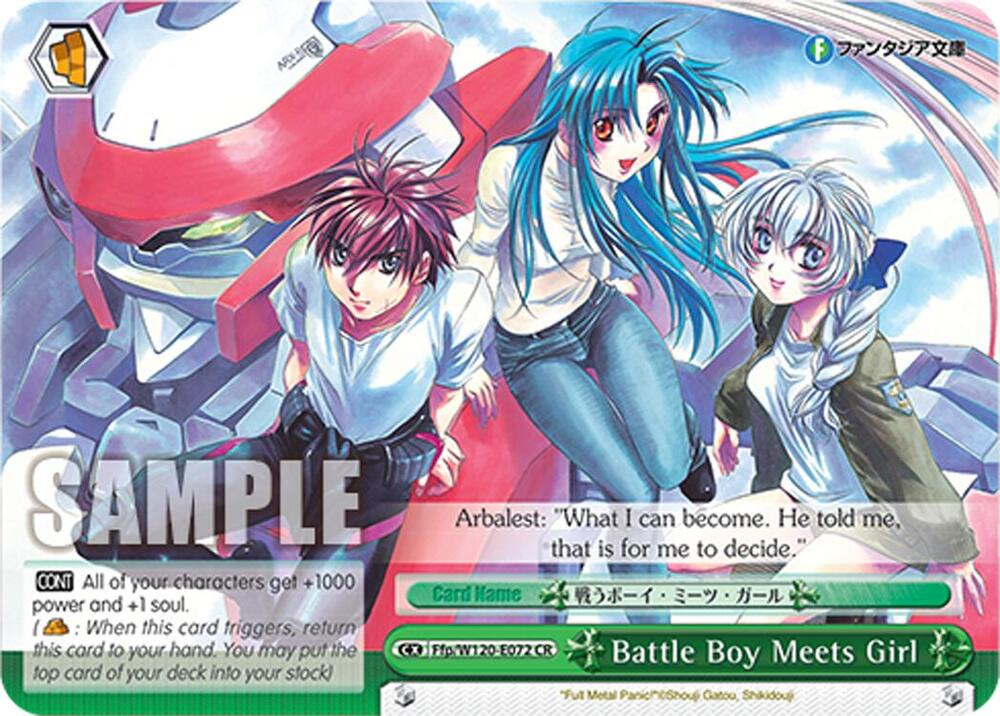 Battle Boy Meets Girl - Fujimi Fantasia Bunko Vol.2 - Weiss
