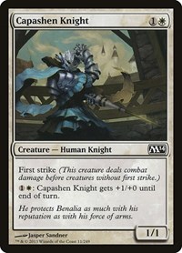 Capashen Knight - Magic 2014 (M14) - Magic: The Gathering card