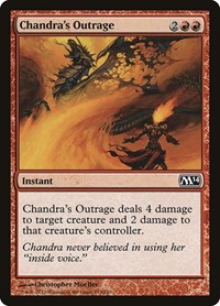 Chandra's Outrage (Magic 2014 (M14))