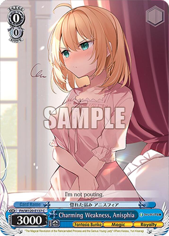 Charming Weakness, Anisphia