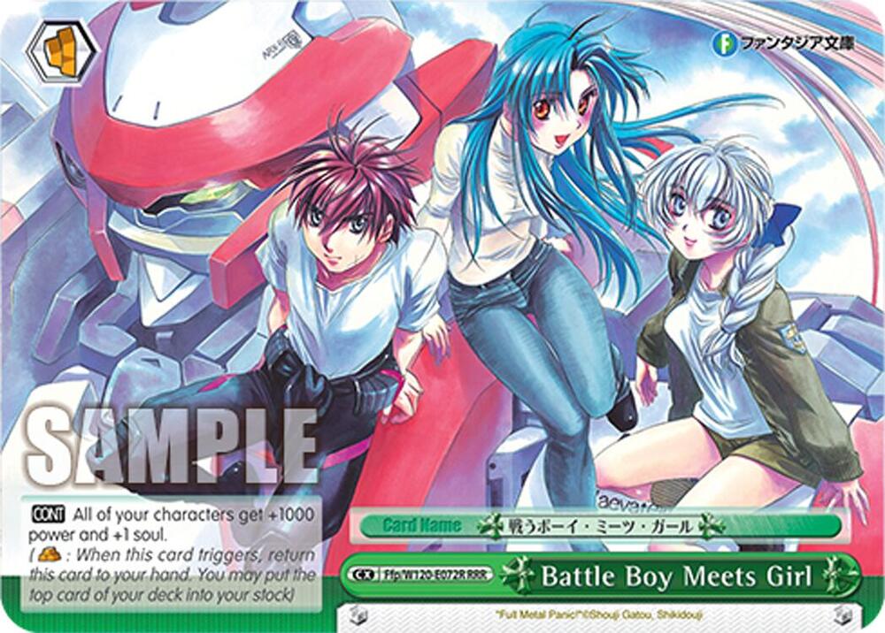 Battle Boy Meets Girl (RRR) - Fujimi Fantasia Bunko Vol.2 - Weiss