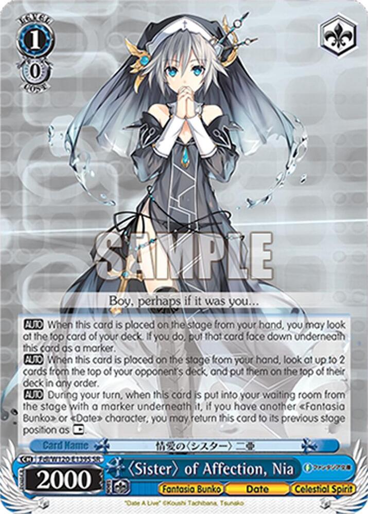 "Sister" of Affection, Nia (SR)