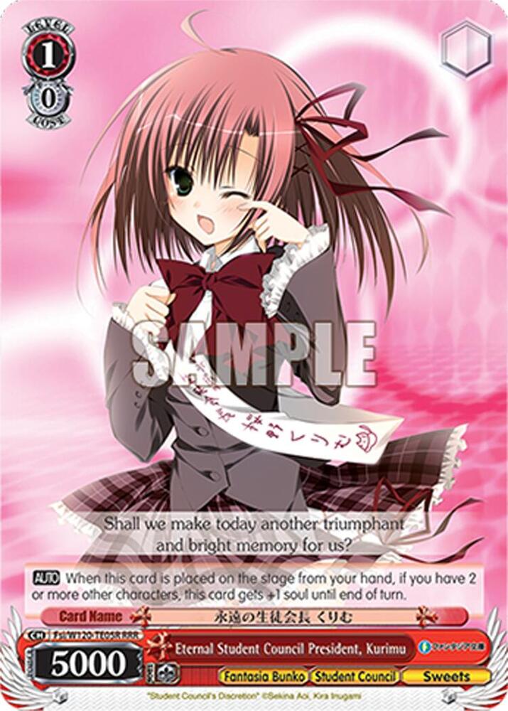 Eternal Student Council President, Kurimu