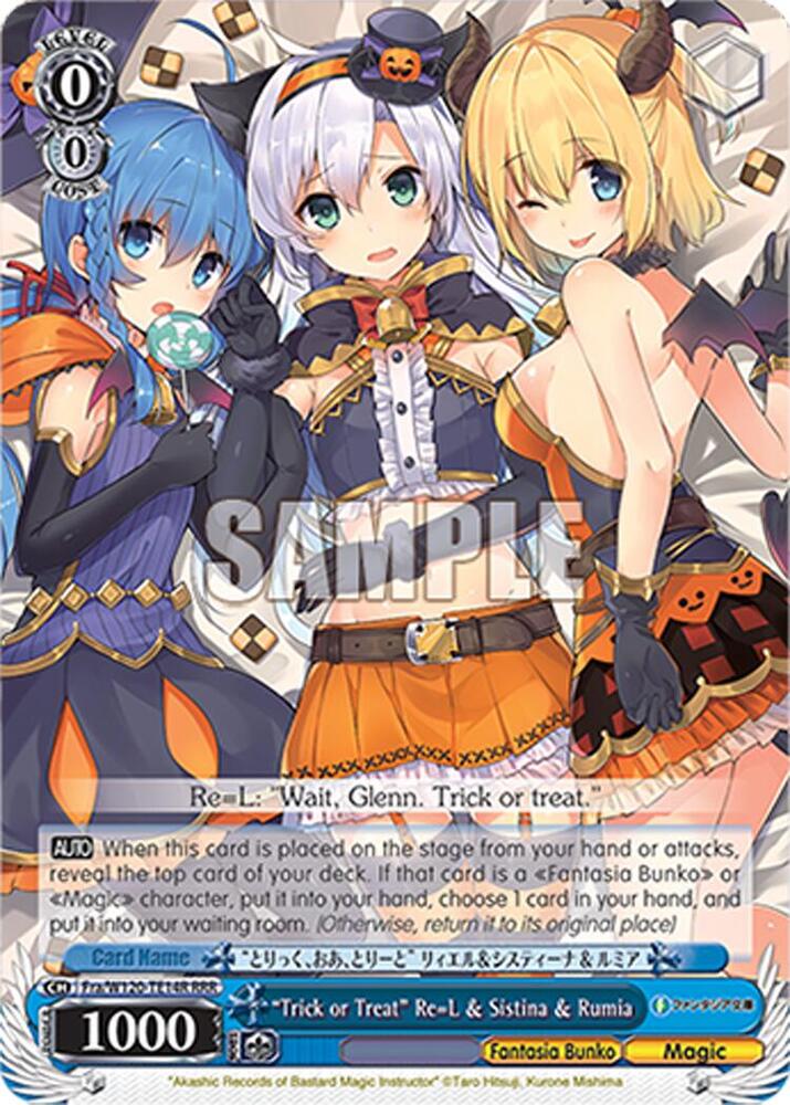 "Trick or Treat" Re=L & Sistina & Rumia