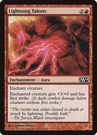 Lightning Talons - Magic 2014 (M14) - Magic: The Gathering card