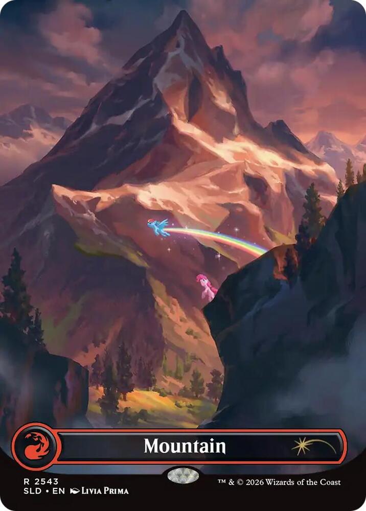 Mountain (2543) - Secret Lair Drop Series - Magic: The Gathering