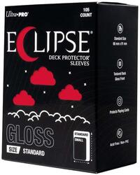 Ultra Pro Card Sleeves Eclipse Standard Gloss Deck Protector Sleeves - Apple Red (105-Pack)