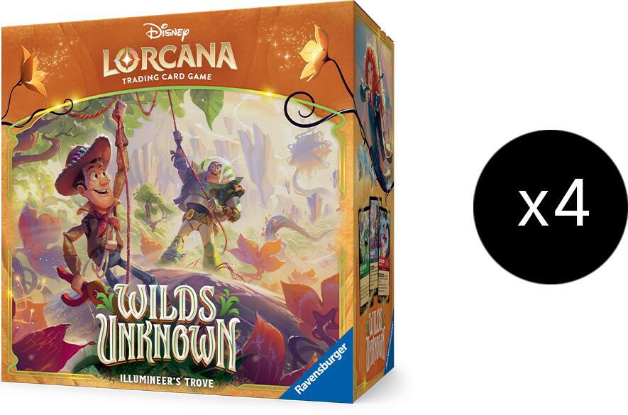 Disney Lorcana: Wilds Unknown Illumineer's Trove Case - Wilds Unknown -  Disney Lorcana - TCGplayer.com