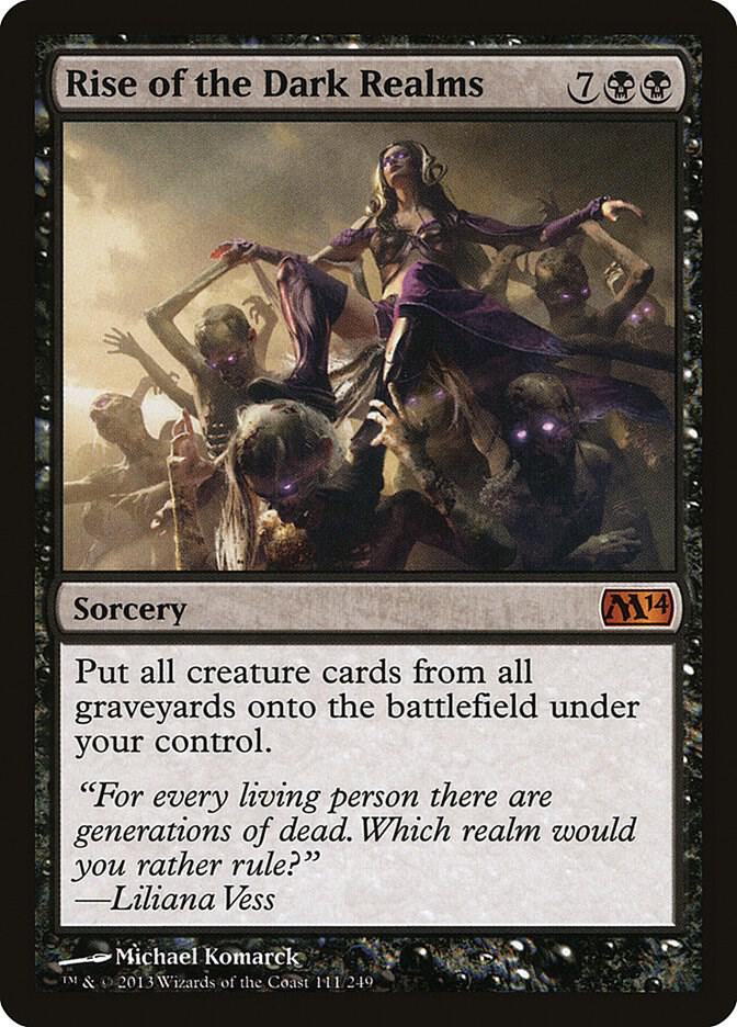 闇の領域の隆盛/Rise of the Dark Realms　マナ foil Rise of the Dark Realms - Magic 2014 (M14) - Magic: The Gathering