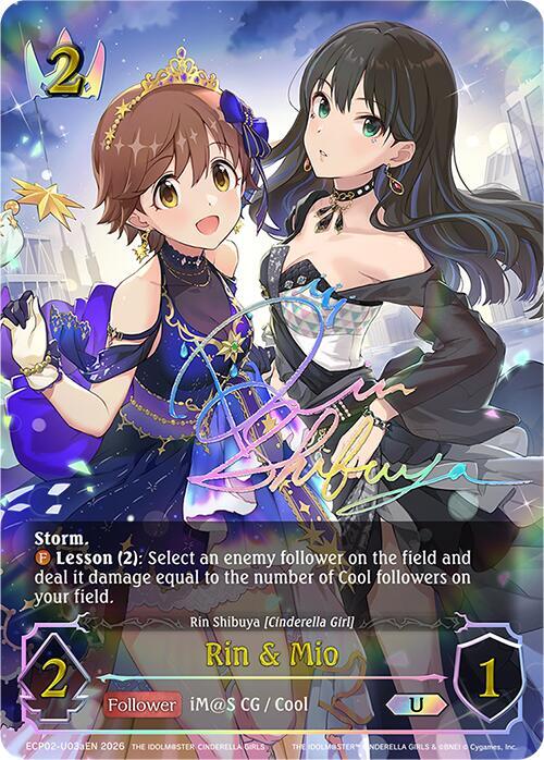 Rin & Mio (U) (a) - ECP02: THE IDOLM@STER CINDERELLA GIRLS