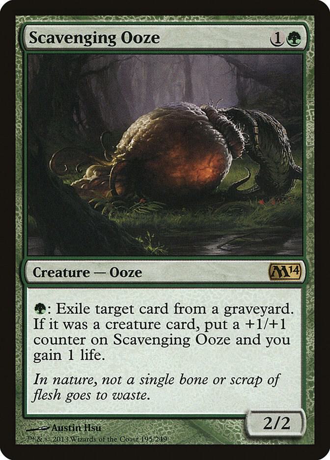 Scavenging Ooze - Magic 2014 (M14) - Magic: The Gathering
