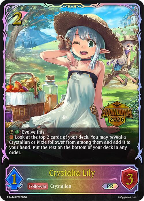 Crystalia Lily - PR-444EN - Shadowverse: Evolve Bundles