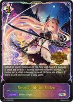 Resolve of the Fallen - Shadowverse: Evolve Promo Cards