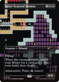 Rune-Scarred Demon (Secret Lair Drop Series)