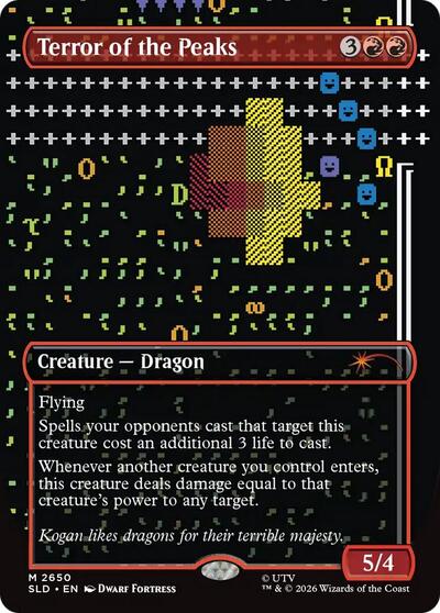 Terror of the Peaks (Secret Lair) SLD 2650 Magic card