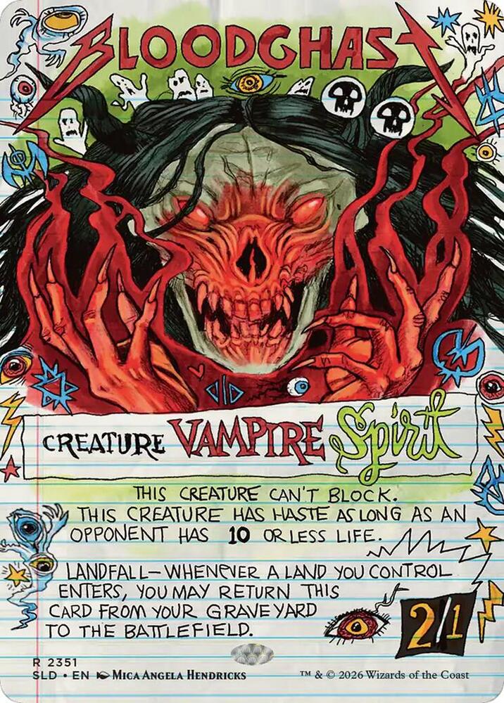 Bloodghast (2351) - Secret Lair Drop Series - Magic: The Gathering