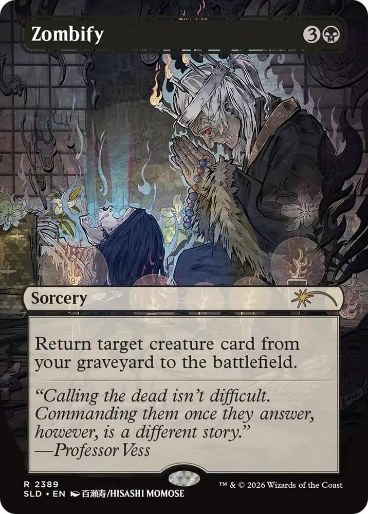 Zombify - Secret Lair Drop Series - Magic: The Gathering