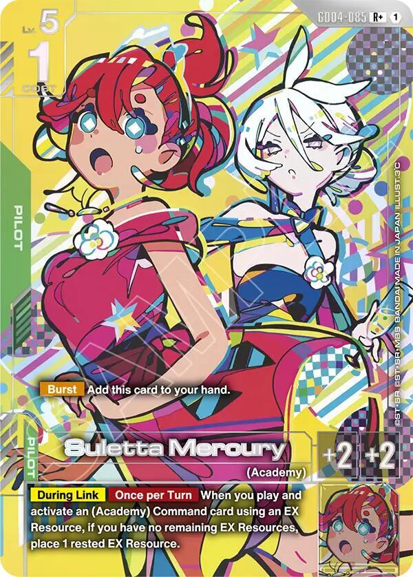 Suletta Mercury (R+) - Phantom Aria - Gundam Card Game - TCGplayer.com