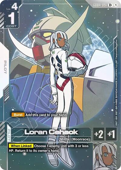 Loran Cehack (R+) card
