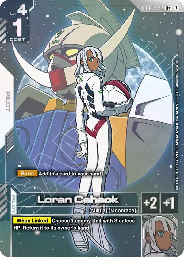 Loran Cehack (R+) - Phantom Aria - Gundam Card Game - TCGplayer.com