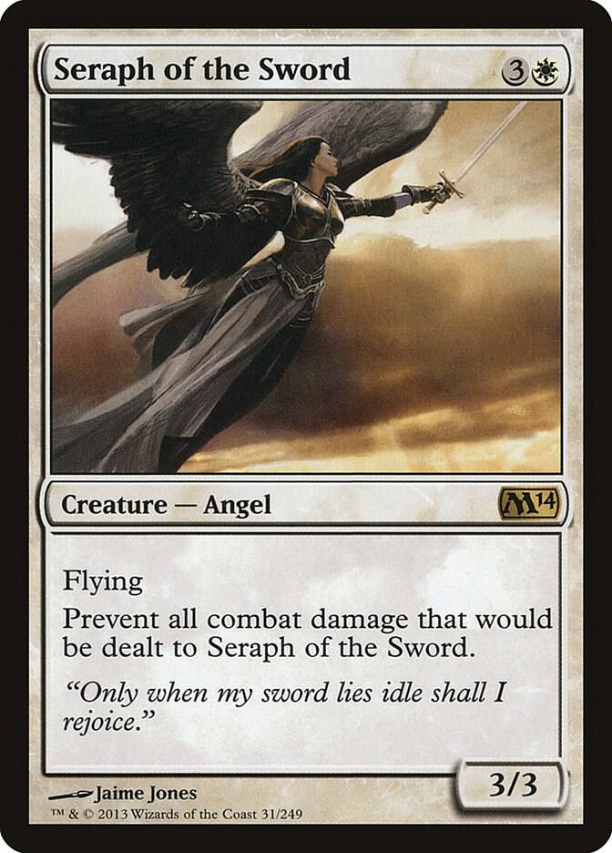 Seraph of the Sword - Magic 2014 (M14) - Magic: The Gathering