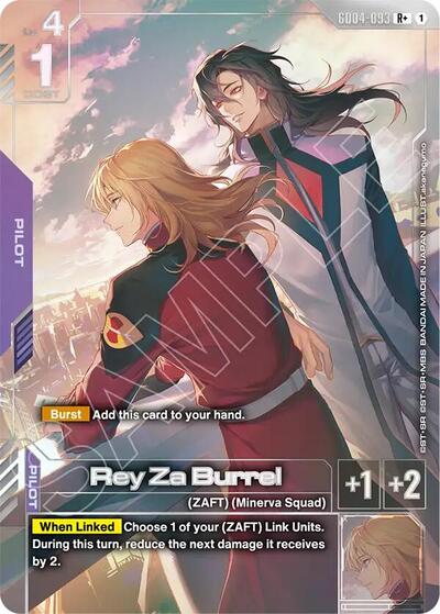 Rey Za Burrel (R+) card