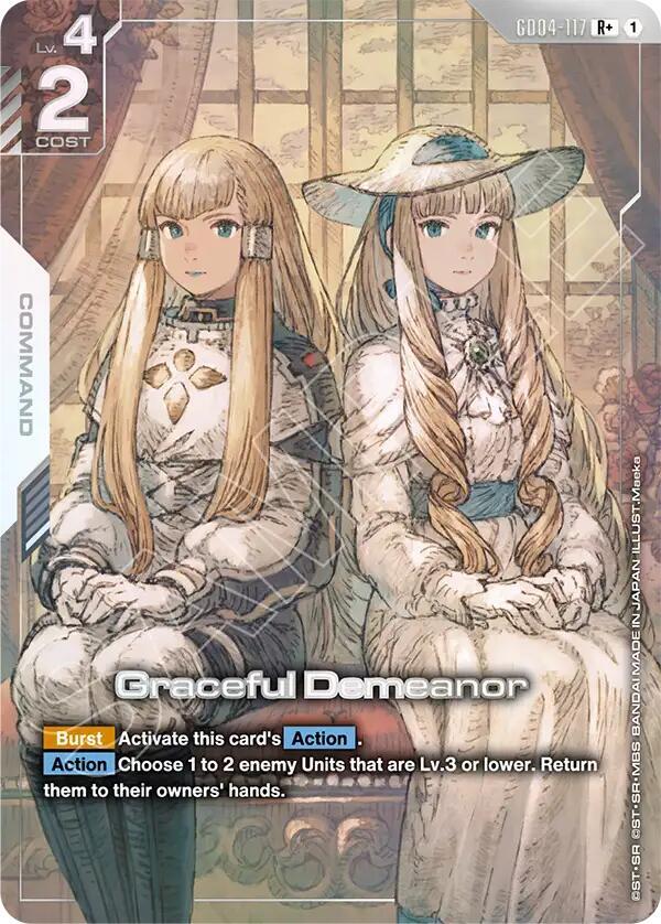 Graceful Demeanor (R+) — Phantom Aria