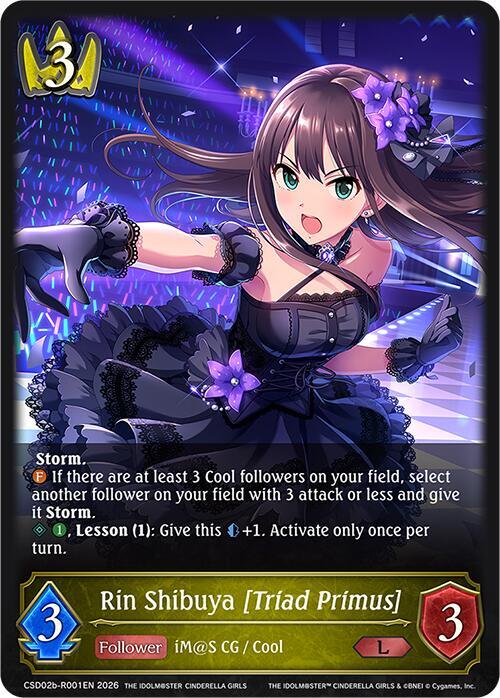 RIP RIN様 Rin Shibuya [Triad Primus] (Reprint) - ECP02: THE IDOLM@STER