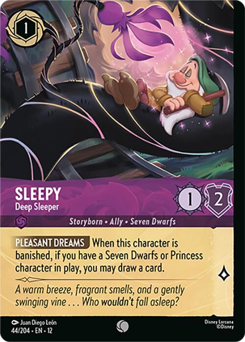Sleepy - Deep Sleeper (Foil) - Wilds Unknown - Disney Lorcana