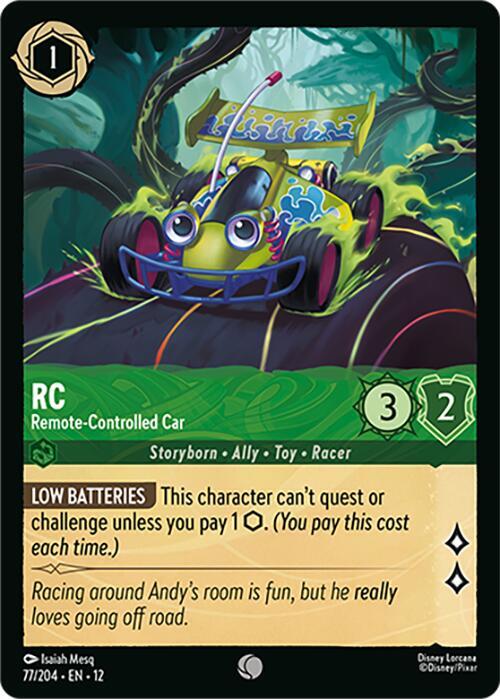 RC - Remote-Controlled Car - Wilds Unknown - Disney Lorcana