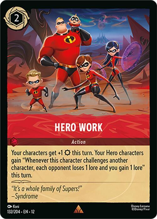 Hero Work - Wilds Unknown - Disney Lorcana - TCGplayer.com